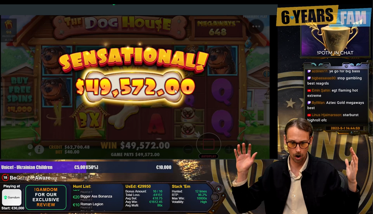 CasinoDaddy's Biggest Wins - Casino Stream Big Wins - AboutSlots